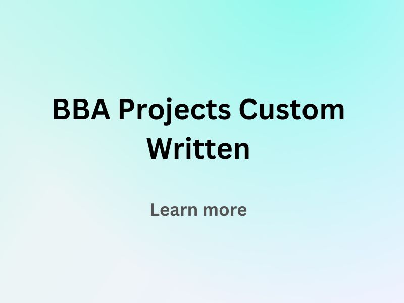 BBA Projects